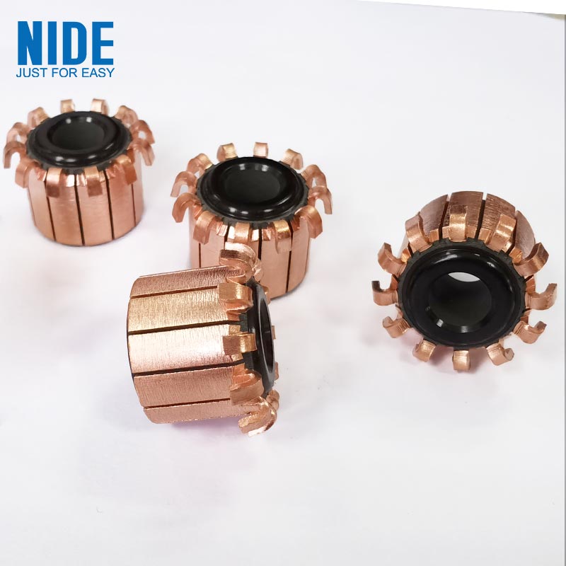 12P Hook Listrik Commutator Pikeun DC Motor