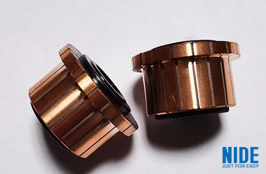 Automotive kipas motor slot commutator