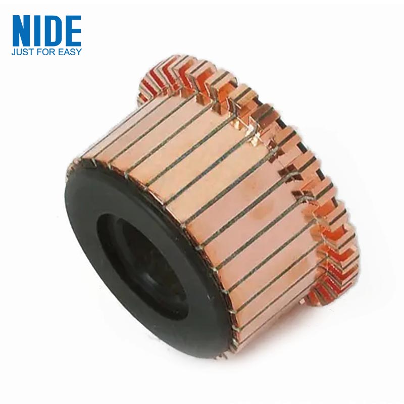 Ngaropéa Motor Commutator Pikeun Treadmill DC Motor