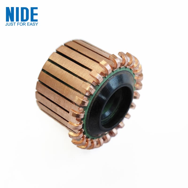 Dahareun Blénder Motor Commutator pikeun alat kakuatan 25x8x22.8