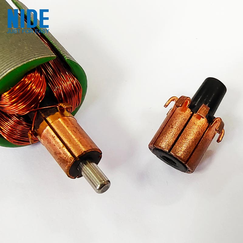 Mini Bor Motor Motor Commutator Pikeun Power Tools