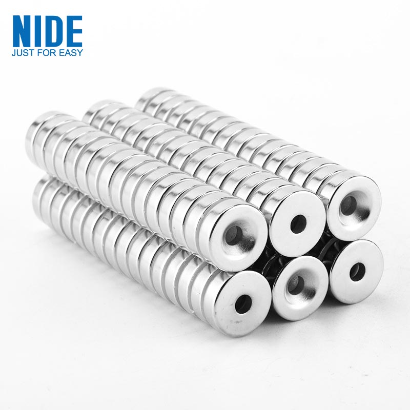 Babak Neodymium Sintered NdFeB Magnet Jeung Hole